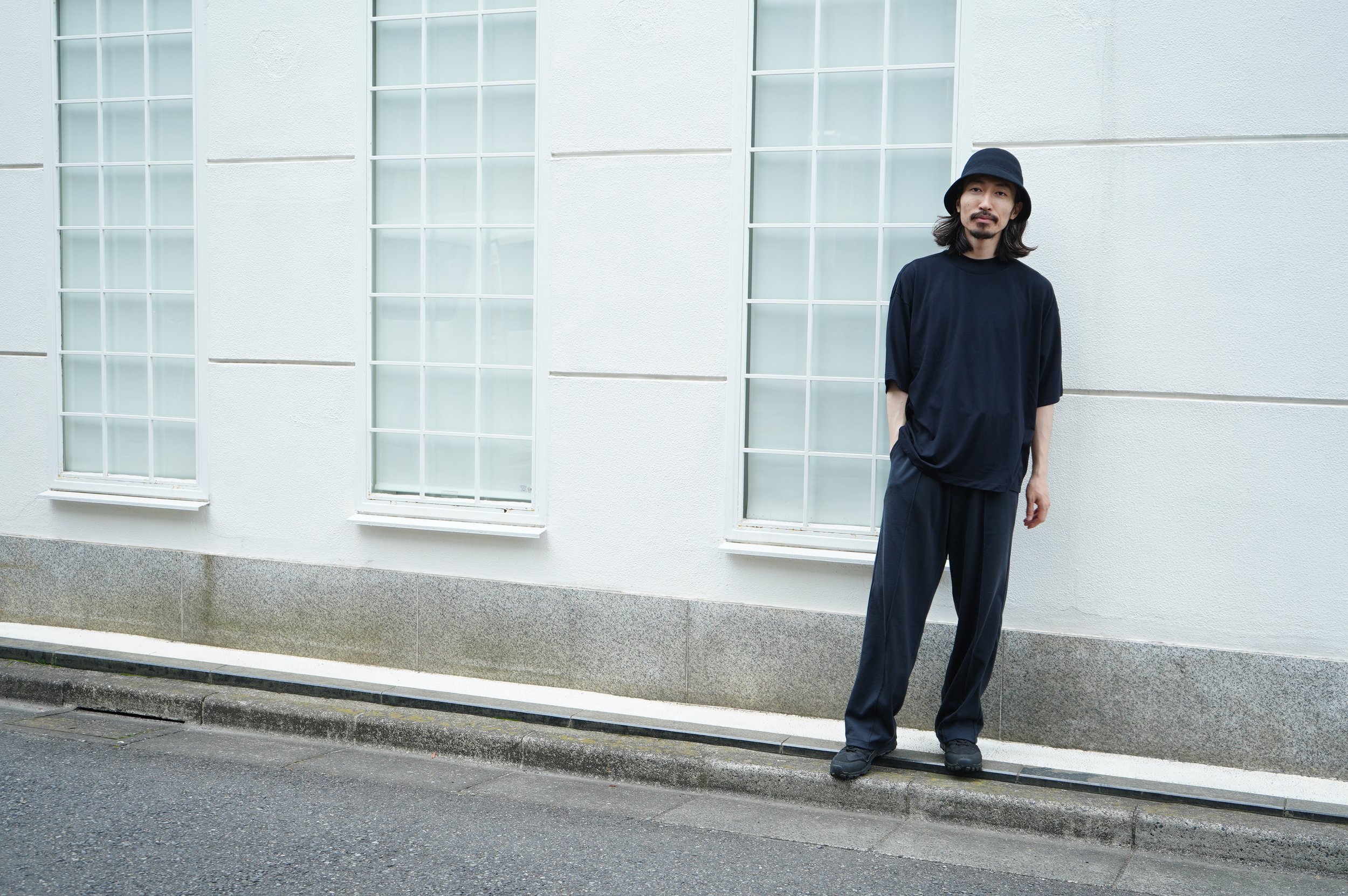 AURALEE SUPER SOFT WOOL JERSEY MOCK-NECK TEE — TF Blog